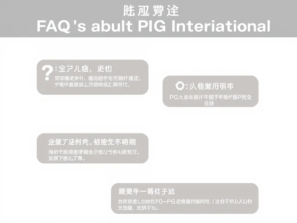 A visually appealing graphic representing the FAQ section, featuring icons and concise text snippets addressing common questions about 开云电竞 and its services. The graphic should convey clarity, transparency, and a commitment to user satisfaction.